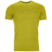 Herren-Funktionsshirt Ortovox 120 Tec Mountain T-Shirt M hellgrün Dirty Daisy