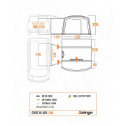 Vorzelt Vango Cove III Air Low