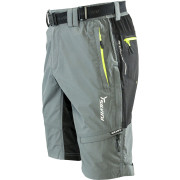 Herrenshorts Silvini Rango MP857 grau/gelb CloudLime