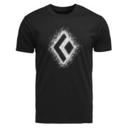 Herren-T-Shirt Black Diamond M Chalked Up 2.0 Ss Tee schwarz Black (0002)