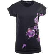 Damen-T-Shirt Alpine Pro Popa schwarz