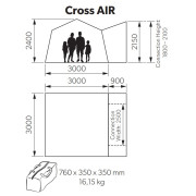 Vorzelt Kampa Cross AIR