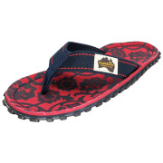 Flip-Flops Gumbies Islander Flip-Flops - Red & Blue Rose