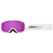 Skibrille Giro Buster White Stacked-Amber Pink