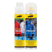 Imprägnierung für Textilien TOKO Duo Pack Textile Proof & Textile Wash 250 ml