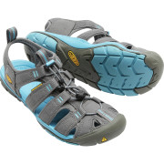 Damensandalen Keen Clearwater CNX W grau/blau Gargoyle/NorseBlue
