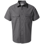 Herrenhemd Craghoppers Kiwi Short Sleeved Shirt grau Ombre Blue