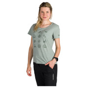 Damen-T-Shirt Northfinder Candice hellgrün 333lightgreen