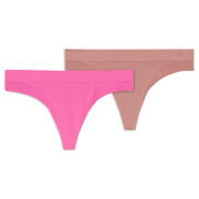 Damenhöschen Puma 3D Knit Sport Strings 2P rosa dusty pink