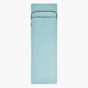 Schlafsackeinlage Sea to Summit Comfort Blend Liner Rectangular w/ Pillow Sleeve hellblau Aqua Sea Blue