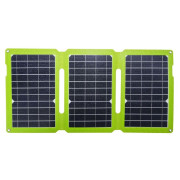 Solarmodul Swissten FOLDABLE SOLAR PANEL 21W schwarz/grün