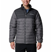 Herrenjacke Columbia Powder Lite™ II Jacket grau/schwarz City Grey, Shark
