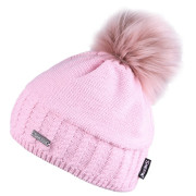 Damenmütze Sherpa Amber rosa Rose