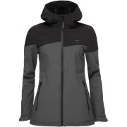 Damen-Softshell-Jacke Loap Ludysa schwarz/grau DarkGray