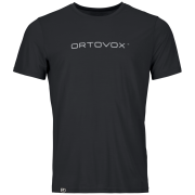 Herren-Funktionsshirt Ortovox 150 Cool Brand Ts M schwarz Black Raven