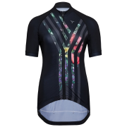 Damen-Radtrikot Silvini Calnia schwarz black-charcoal