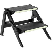 Doppeltrittstufe Brunner Ruckstep Black Fluo schwarz