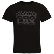 Herren-T-Shirt Alpine Pro Hoop schwarz black
