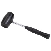 Hammer Easy Camp Rubber/Steel Mallet schwarz