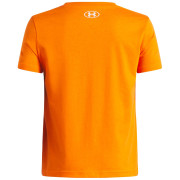 Kinder-Funktionsshirt Under Armour UA B Logo Wordmark SS Outrageous Orange