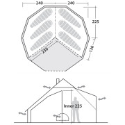 Innenzelt Robens Inner tent Klondike Grande