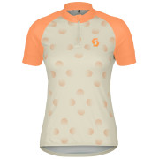 Damen-Radtrikot Scott Endurance 30 SS orange/gelb soft yellow/melon orange