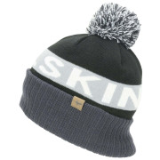 Mütze SealSkinz Foulden schwarz/weiß Black/Grey/White/