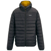 Herren-Steppjacke Regatta Hooded Marizion grau/gelb Ash(Sunset)