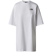 Damen-T-Shirt The North Face W S/S Essential Oversize Tee Dress weiß Tnf White/Latte