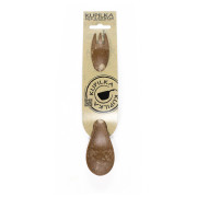 Löffel und Gabel Kupilka Spork 205 braun Brown