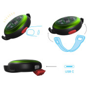 Hundelicht Curli Luumi Safety LED Lights rechargeable