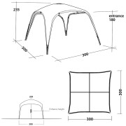 Partyzelt Outwell Event Lounge M (2022)
