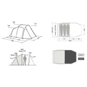 Familienzelt Robens Cima Versa 3