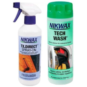 Imprägnierung Nikwax Twin Tech Wash + TX Direct Spray-On 2x300ml