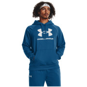 Herren-Sweatshirt Under Armour Rival Fleece Logo HD blau Varsity Blue / / White