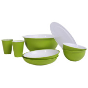 Geschirrset Omada Sanaliving Pic-Nic Set 8 grün Verdemel
