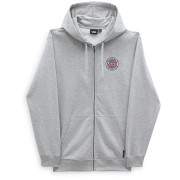 Herren-Sweatshirt Vans VANS ORIGINAL ZIP-B grau GREY HTHR
