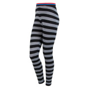 Damenunterhose Sensor Merino Wool Active schwarz/grau BlackStripes