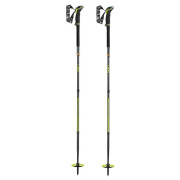 Trekkingstöcke Leki Sherpa FX.One Carbon schwarz/gelb naturalcarbon-neonyellow-white