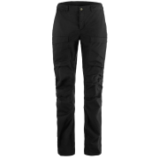 Damenhose Fjällräven Abisko Hybrid Trail Trousers W schwarz black