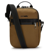 Umhängetasche Pacsafe Metrosafe X vertical crossbody braun/schwarz Tan