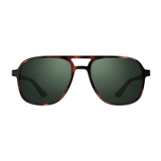 Sonnenbrille Vallon Howlin' - Non-polarized grün/braun Dark Tortoise