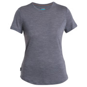 Damen-Funktionsshirt Icebreaker Women Merino 125 Cool-Lite™ Sphere III SS Tee grau Midnight Navy Heather
