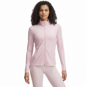 Damen-Sweatshirt Under Armour Motion Jacket EMEA rosa Prime Pink / / White