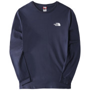 Herren-T-Shirt The North Face Simple Dome Tee Long Sleeve blau Summit Navy
