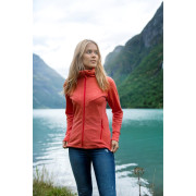 Damen-Sweatshirt Devold Aksla Woman Jacket W/Hood