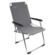 Campingstuhl Bo-Camp Copa Rio Comfort grau Sand