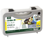 Zeltheringe-Set Brunner Peg Box Stick 25