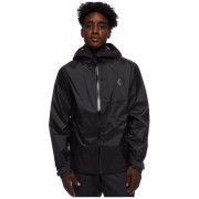 Herrenjacke Black Diamond Treeline Rain Shell schwarz black