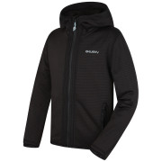 Kinder-Sweatshirt Husky Artic Zip K schwarz Black